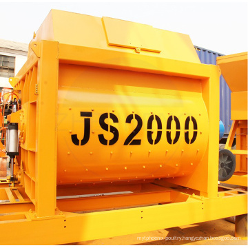 high capacity automatic concrete mixer